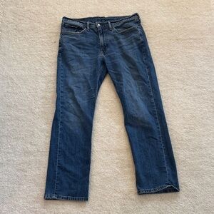 Levi's Dark Blue Straight Men's Jeans 514 style